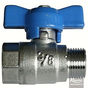 Regulus Kulový kohout solarní 3/8“ M/F 7250