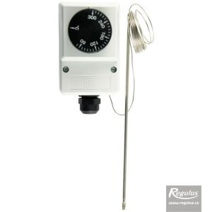 Regulus termostat provozní zakrytovaný 0-300°C kapilára 2 m čidlo inox IP40 11514