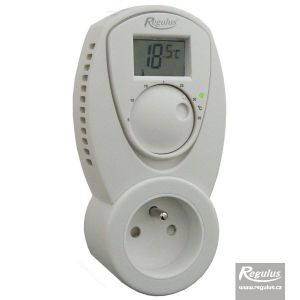 Regulus TZ33 zásuvkový elektronický termostat 6295