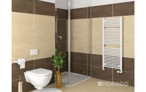 Korado Koralux linear MAX 450.700 koupelnový žebřík 