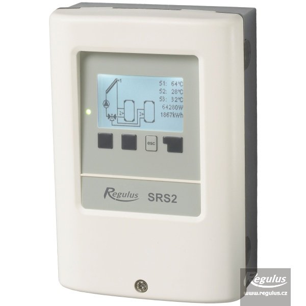 Regulus SRS2 TE 14388 solární regulátor