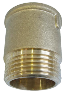 6312 prodloužení mosaz 1/2" 15 mm