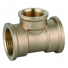 6610 mosazný T-kus redukovaný FFF 3/4" x 1/2" x 3/4" PN20