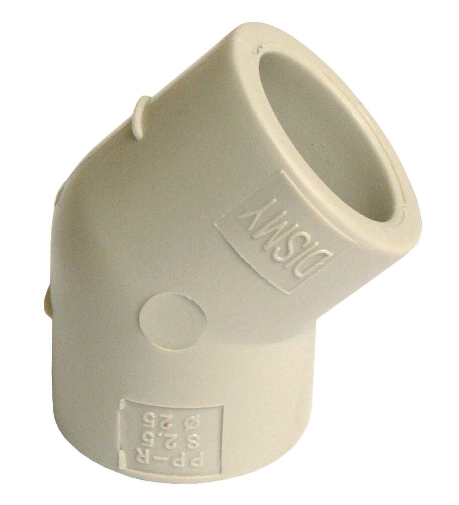 6213 PPR koleno 40 mm 45° PN 20