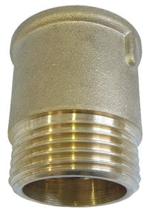 6334 prodloužení mosaz 3/4" 40 mm