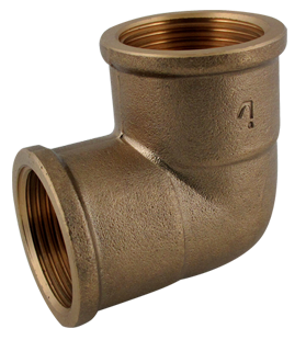 6500 mosazné koleno PN20 90° FF 3/4"