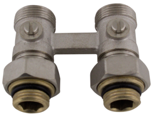 412D Uzavírací ventil přímý VK s erukonusem včetně redukce 1/2" x 3/4"