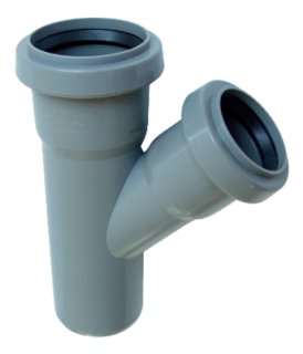 HTEA kanalizační odbočka redukovaná 75/50 45°