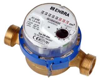 Enbra bytový vodoměr na studenou vodu 3/4"