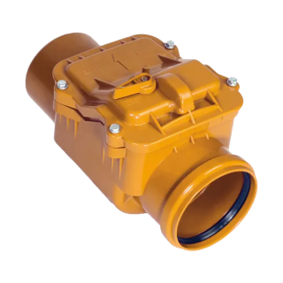 KGZK Kanalizační zpětná klapka DN 110 s jedním uzávěrem