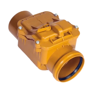 KGZK Kanalizační zpětná klapka DN 160 s jedním uzávěrem