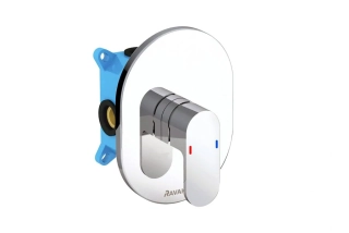 Ravak podomítková sprchová baterie bez přepínače pro R-box CHROME CR 066.00 DOPRODEJ