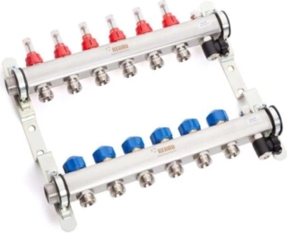 Rehau HKV-D 10 AG NEREZ rozdělovač podlahového topení 13802001200