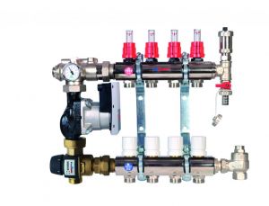 Toptherm rozdělovač podlahového topení TOP 556 A set 10 okruhů