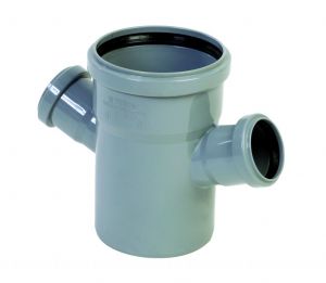 HTDA kanalizační dvojodbočka 50/110/50 45°