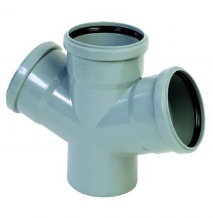 HTDA kanalizační dvojodbočka 50/110/50 67°
