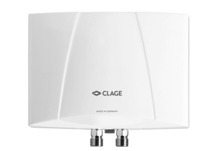 Clage M7-O horní montáž malý průtokový ohřívač vody